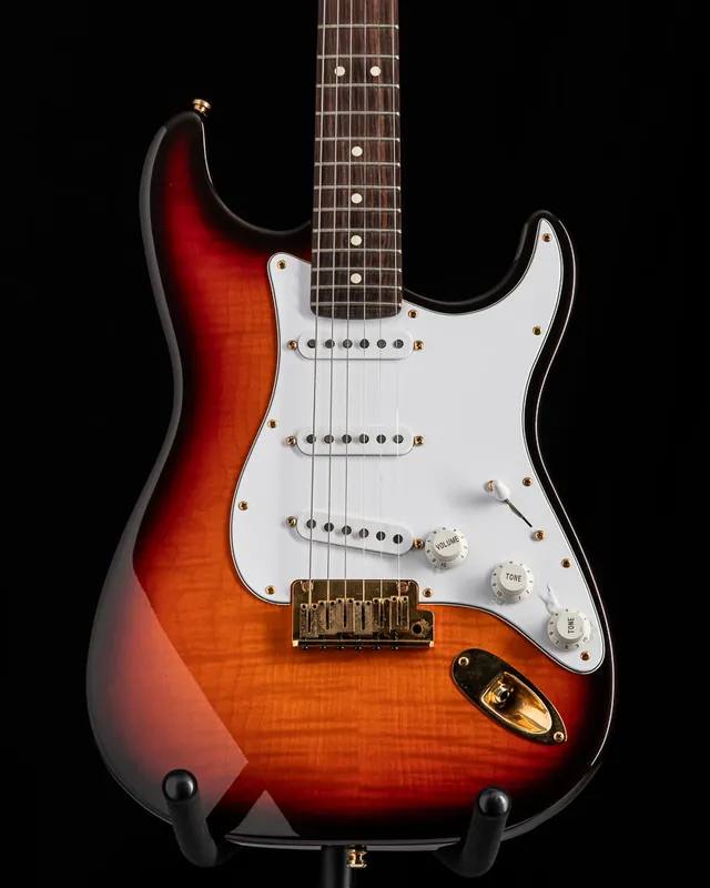 Holiday Sale Used Fender 50th Anniversary American Standard Stratocaster 2-Tone Sun
