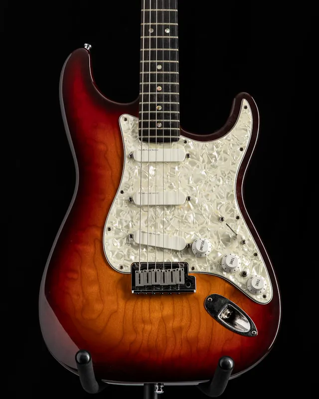 Original Used Fender Custom Shop 35th Anniversary Stratocaster Cherry Sunburst