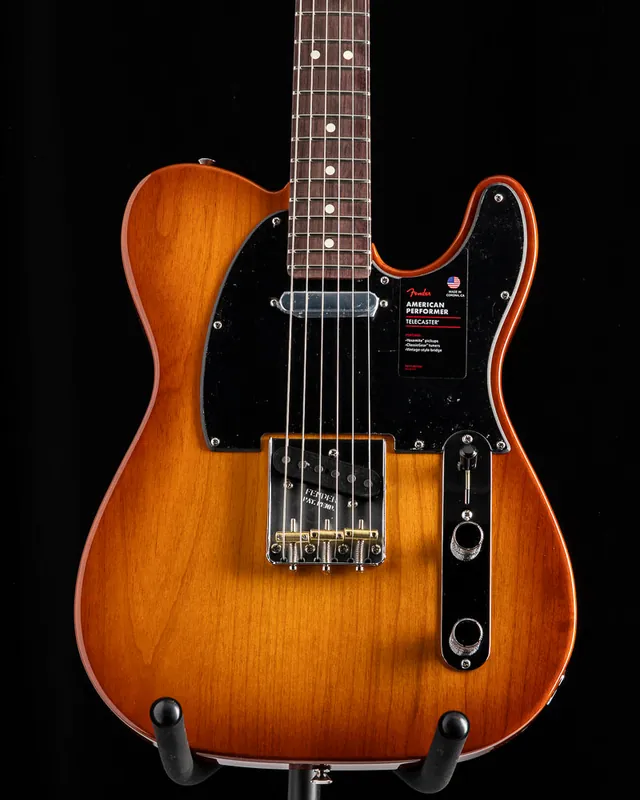 Big Sale Fender American Performer Telecaster Honey Burst