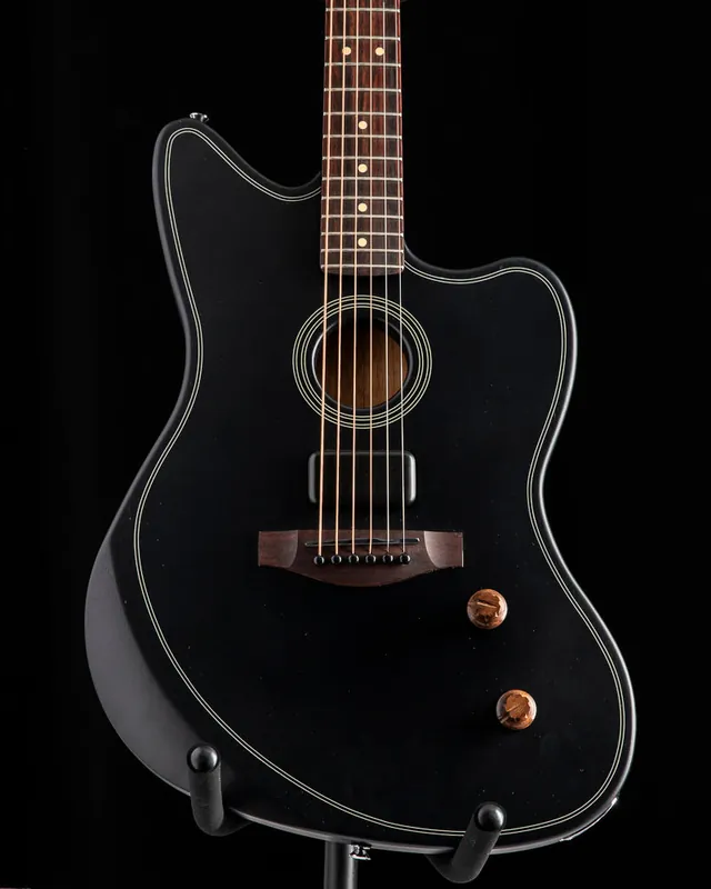 Fender Acoustasonic Standard Jazzmaster Black Secure Checkout