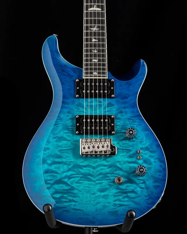 Paul Reed Smith SE Custom 24-08 Quilt Lake Blue Exclusive