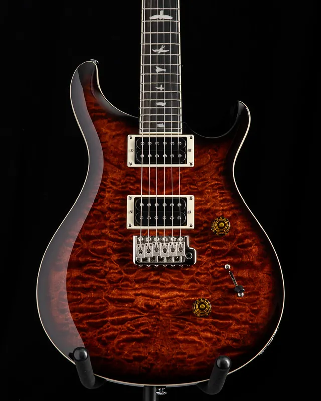 Paul Reed Smith SE Custom 24 Quilt Black Gold Burst Exclusive Offer
