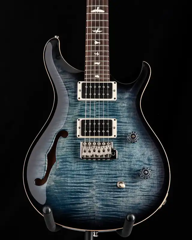 Original Used Paul Reed Smith CE 24 Semi-Hollow Faded Blue Smokeburst