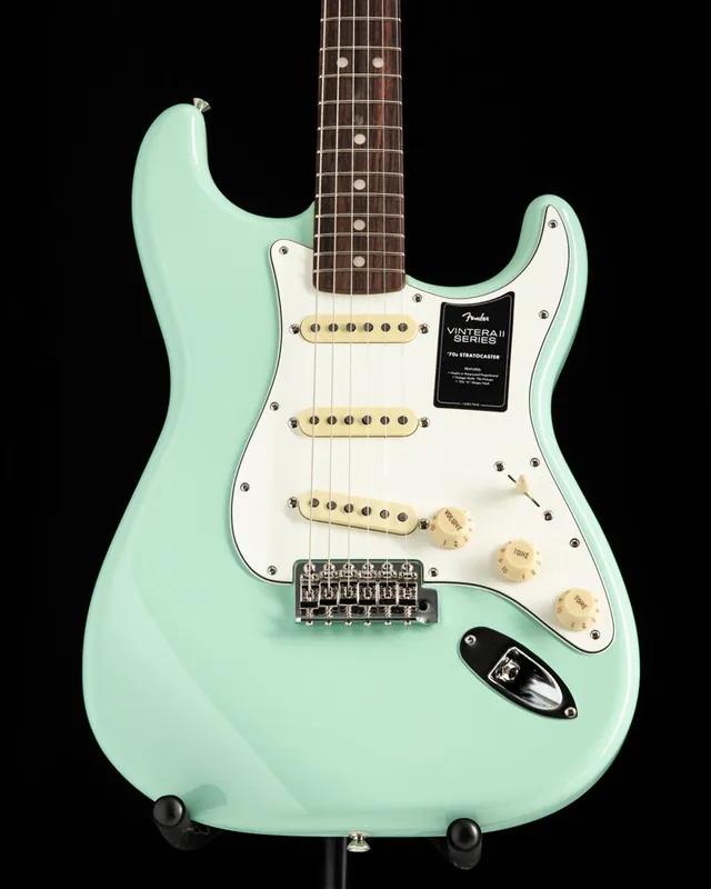 Used Fender Vintera II 70s Stratocaster Surf Green Budget