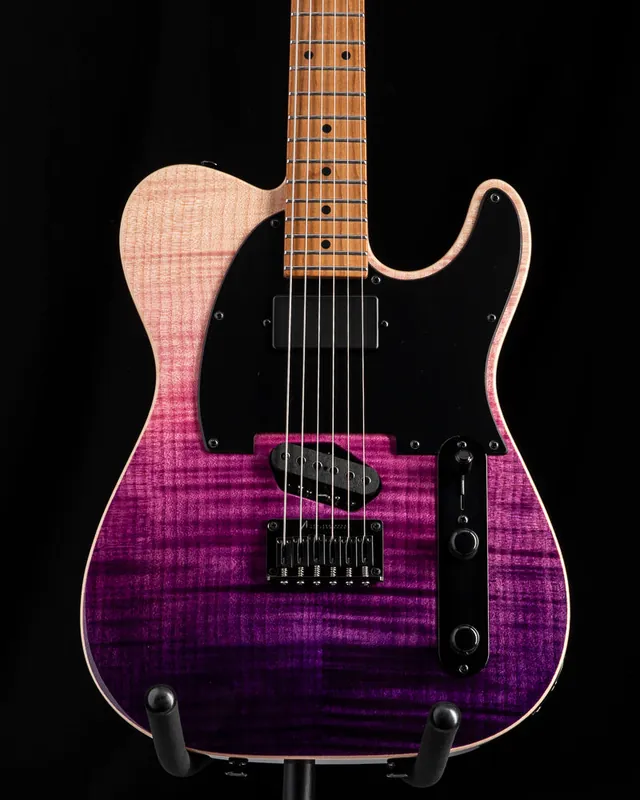 Tom Anderson Top T Classic Contoured Purple Wipeout Final Sale