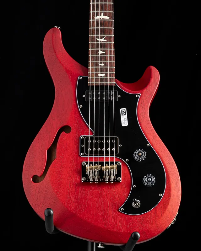 Save Now Paul Reed Smith S2 Vela Semi-Hollow Satin Vintage Cherry