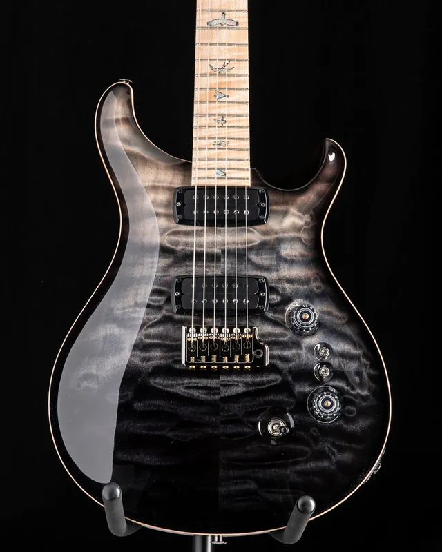 Secure Checkout Paul Reed Smith Wood Library Custom 24-08 Gray Black Fade Smokeburst B