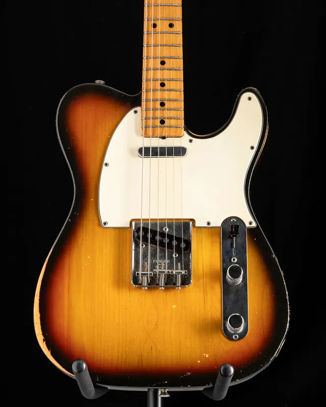 1969 Fender Telecaster 3-Tone Sunburst | Vintage Fender Tele Premium