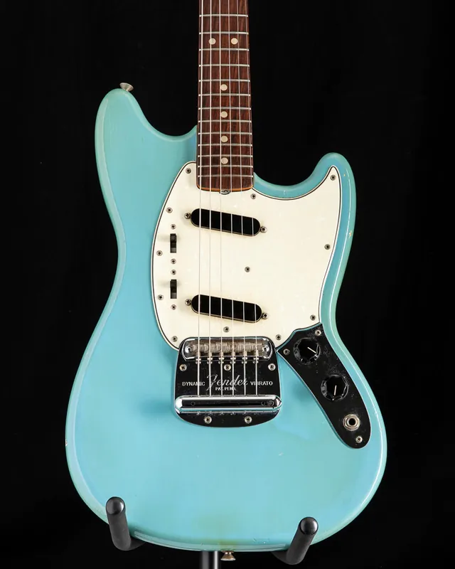 1966 Fender Mustang Daphne Blue | Vintage Fender Guitar Place Order
