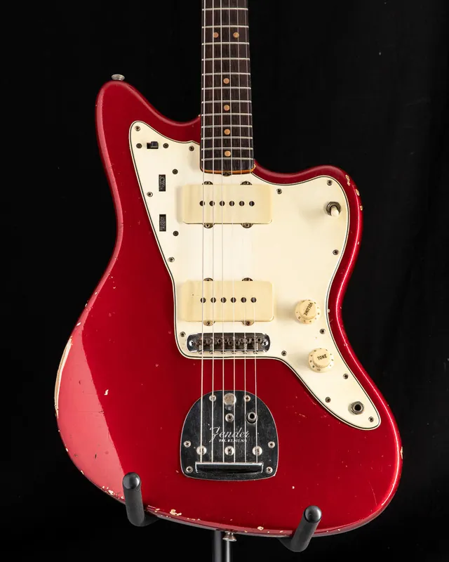 1965 Fender Jazzmaster Candy Apple Red | Classic Electric Guitar Limited Edition