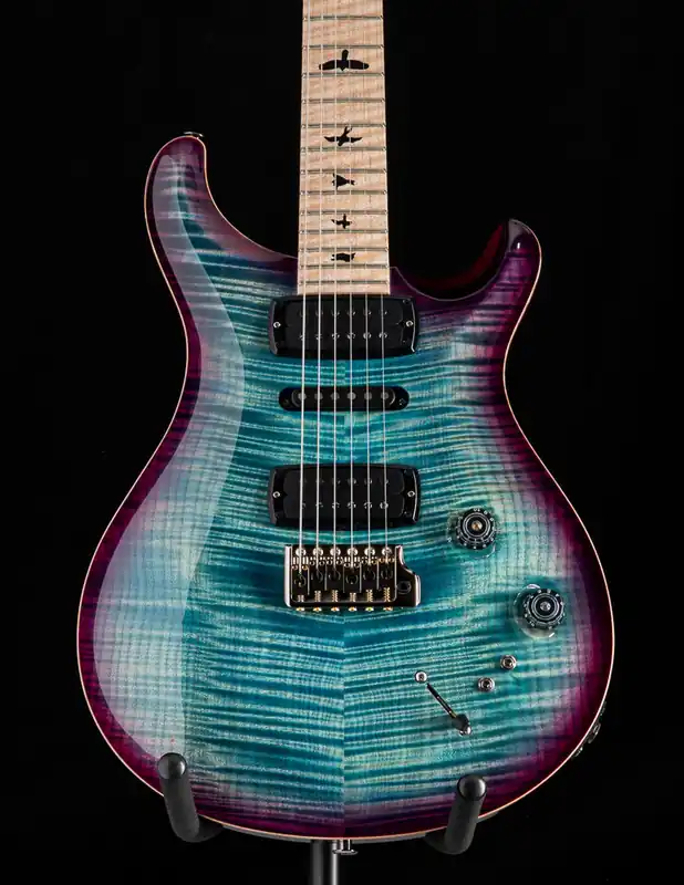 Paul Reed Smith Wood Library Modern Eagle V Aquableux Purple Burst Bri Worldwide Shipping