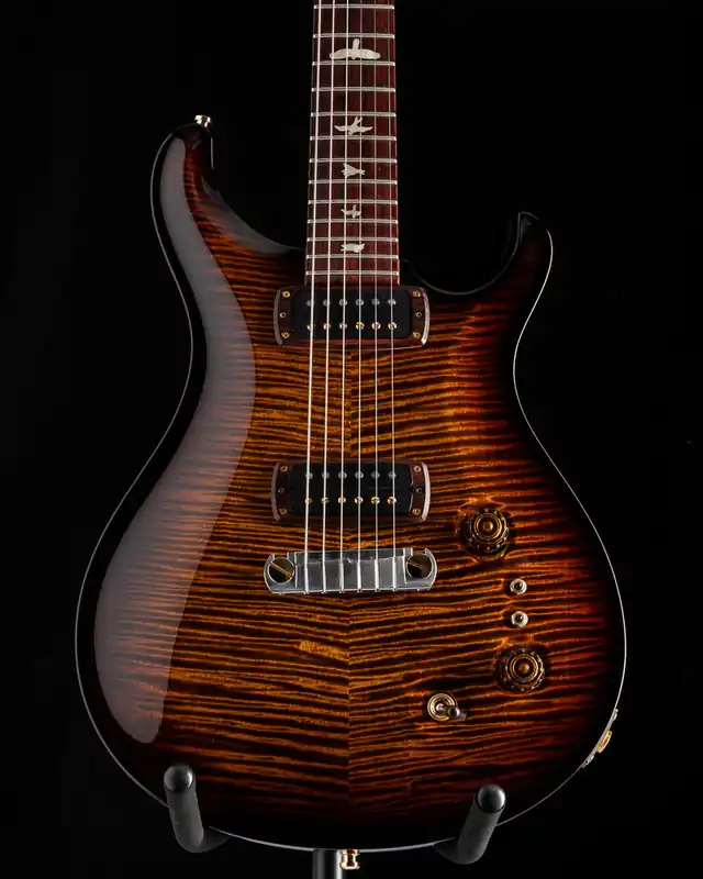Used Paul Reed Smith Wood Library Paul's Guitar Black Gold Burst Final Sale