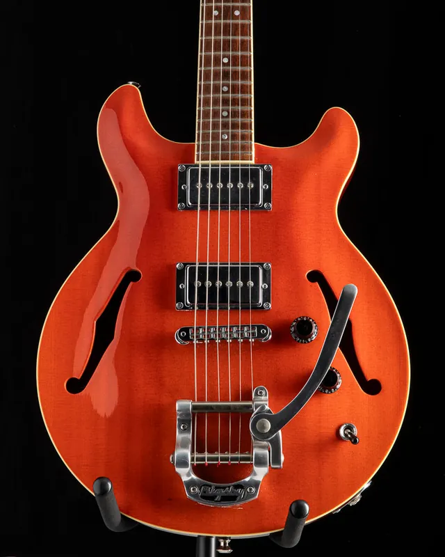 Used Hamer Newport Orange Sparkle Certified