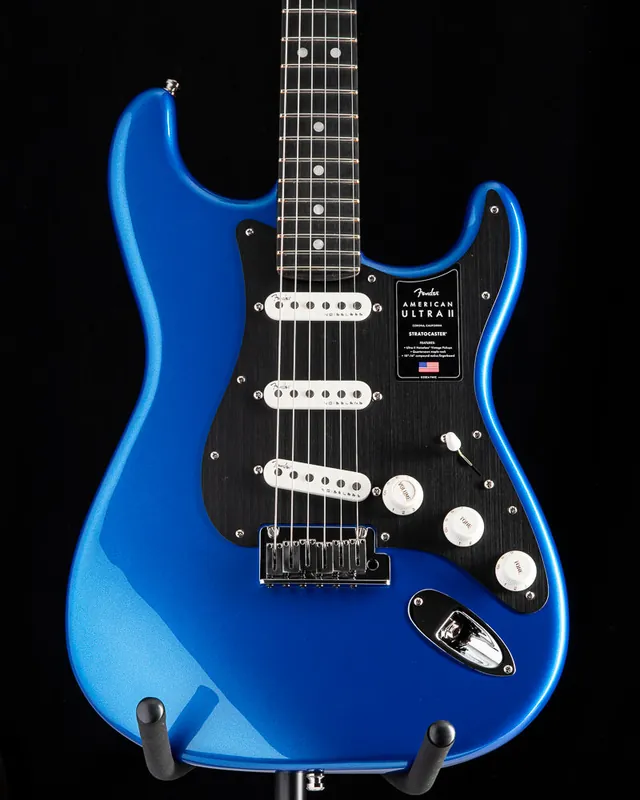 Fender American Ultra II Stratocaster Avalanche | White Stratocaster Instant Buy