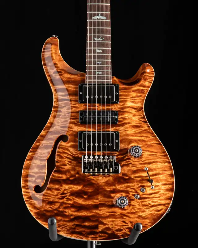 Free Delivery Used Paul Reed Smith Wood Library Special Semi-Hollow Copperhead Brian