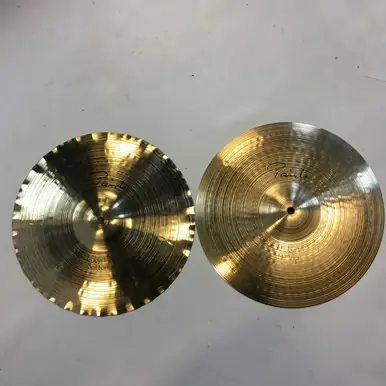 Limited Edition Used Paiste 14IN SOUNDE EDGE HI HATS Hi Hat Cymbals 14"