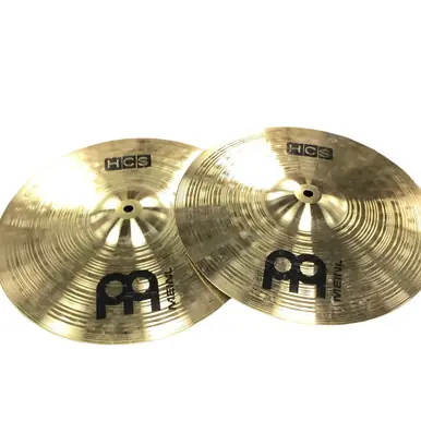 Used Meinl 13 AA HCS Hi Hat Cymbals 13" Flash Sale
