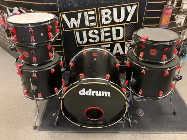 Used Ddrum Hybrid 6 Player Shell Pack Seasonal Sale