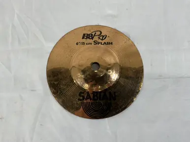 Used Sabian B8 PRO 6 IN SPLASH AS IS Splash Cymbal 6" Top Rated