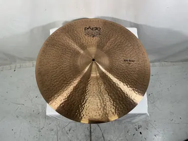 Limited Edition Used Paiste 2002 BIG BEAT 24 INCH RIDE Ride Cymbal 24"