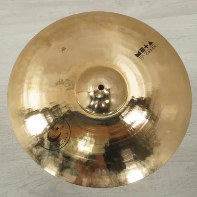 Used Turkish 17" Meta Crash Cymbal Free Delivery