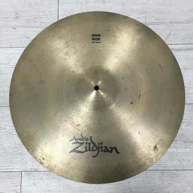 Today Only Used Zildjian 22 A PING RIDE CYMBAL Ride Cymbal 22"