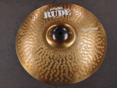 Used Paiste RUDE 16 INCH CRASH Crash Cymbal 16" Budget