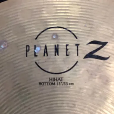 No Minimum Order Used Zildjian PLANET Z 13 HI HATS BOTTOM Cymbal 13"