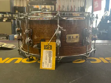 Used Tama S.L.P. G-HICKORY 14X6.5 Wood Snare Drum 14" New Release