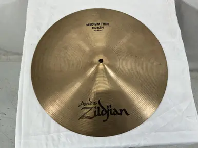 Express Delivery Used Zildjian AVEDIS MED THIN CRASH 16 Crash Cymbal 16"