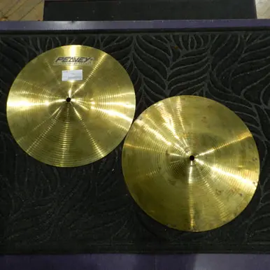 Direct From Manufacturer Used Peavey HI HAT CYMBALS Hi Hat Cymbals 13"