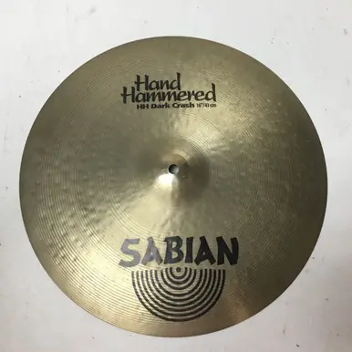Best Price Used Sabian HAND HAMEMERED 16IN DARK CRASH Crash Cymbal 16"