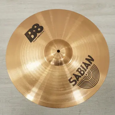 Used Sabian 18" B8 Crash Ride Cymbal Professional Grade