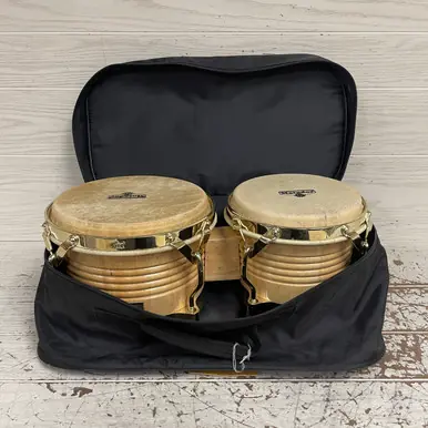 Same Day Shipping Used Latin Percussion - LP MATADOR BONGOS W/BAG Bongo
