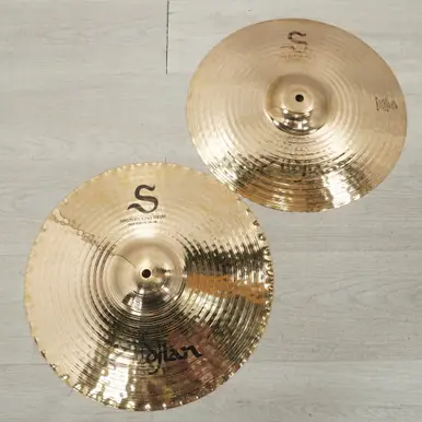 Today Only Used Zildjian 14" S Mastersound Hi Hat Cymbal Pair
