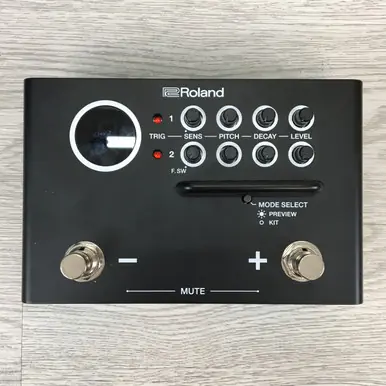 Limited Edition Used Roland TM-1 TRIGGER MODULE W/AC Electronic Drum Module
