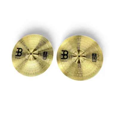 Free Returns Used Meinl HI HAT 14 Hi Hat Cymbals 14"