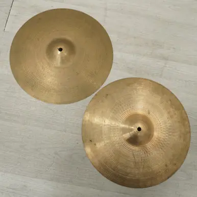 Used Zildjian A HIHATS Hi Hat Cymbals 14" Warranty Included
