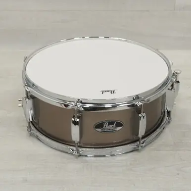 Used Pearl 14x5.5 Roadshow Snare Drum Bronze Metallic Modern