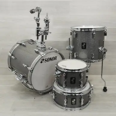 Order Now Used Sonor AQ2 Safari Drum Shell Kit Titanium Quartz