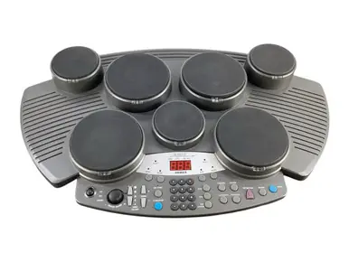 Used Simmons SDMK4 W/AC+TRIGGERS Electronic Drum Kit Worldwide Shipping