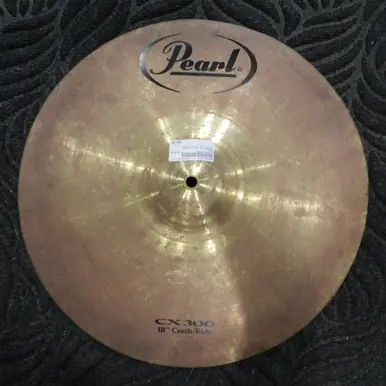 Bargain Used Pearl CX300 18 CRASH RIDE Crash Cymbal 18"