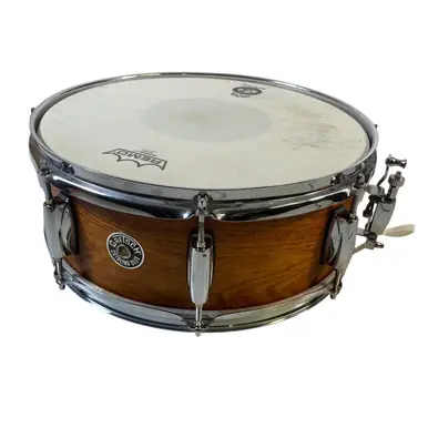 Used Gretsch CATALINA CLUB 14X5.5 WALNUT STAIN Wood Snare Drum 14" Editor’s Pick