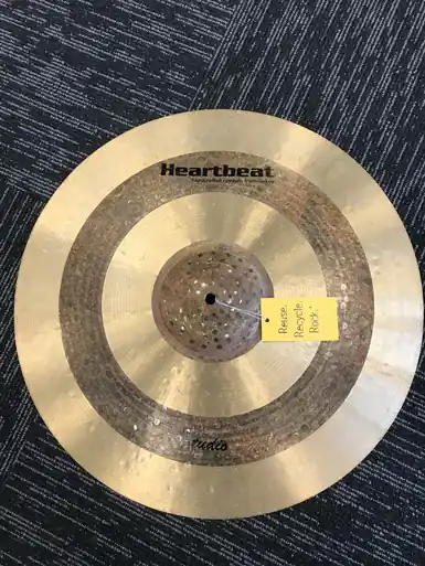 Direct From Manufacturer Used HEARTBEAT STUDIO MADE IN TURKEY Crash Cymbal Other