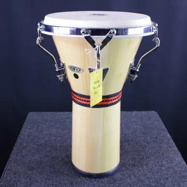 Hot Picks Used Cosmic Percussion DJEMBE 11 INCH NATURAL WOOD Djembe
