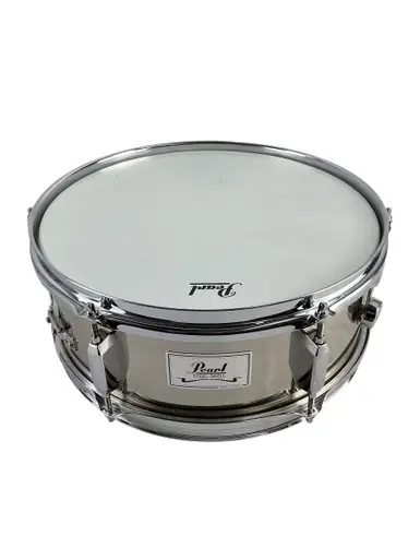Authentic Used Pearl PEARL SS STEEL SHELL SNARE 13X5 Metal Snare Drum 13"