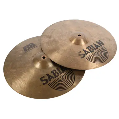 Used Sabian B8 HI HATS 14 Hi Hat Cymbals 14" While Supplies Last