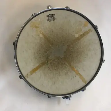Used Yamaha MIJ SNARE Metal Snare Drum 14" Secure Checkout