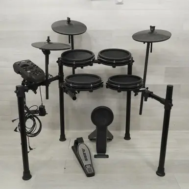 Used Alesis Nitro Mesh DM7X Electronic Drum Kit Big Sale