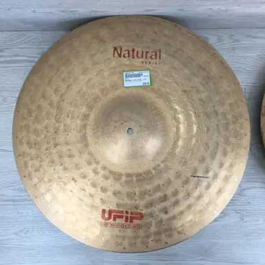 Used UFiP NATURAL LIGHT RIDE 21IN Ride Cymbal 21" Affordable